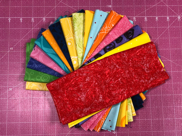 Brights Cutie Pack (16 fat eighths)