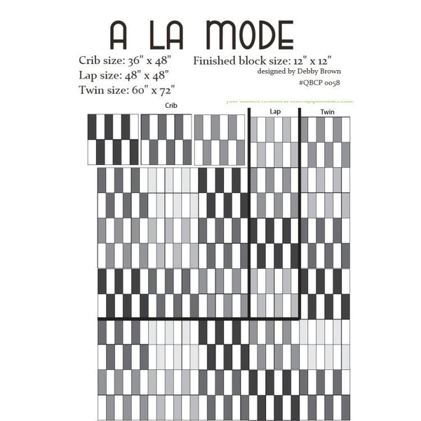 A La Mode Cutie Pattern