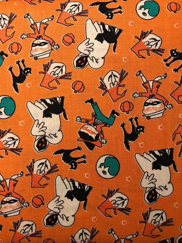 Trick or Treat Whimsical Kids and Cats by Carta Bella for Riley Blake -- CLEARANCE