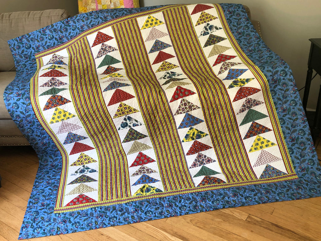 Due North Cutie Quilt using Orleans fabric