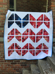 Color Blocks July Pattern -- She Sells Seashells (flag variation)