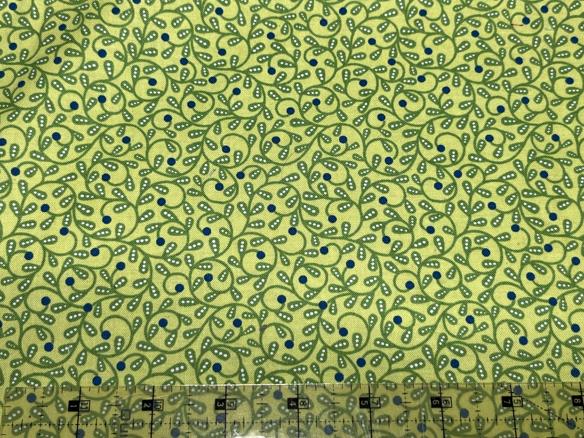 Bree Swirl Green by Benartex -- CLEARANCE