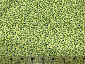 Bree Swirl Green by Benartex -- CLEARANCE