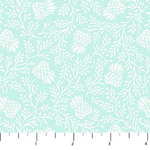 Stag and Thistle fabric by the yard