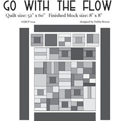 Go With The Flow Quilt Pattern Go With The Flow Quilt Pattern