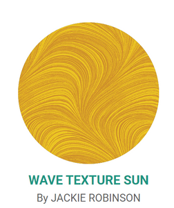 Benartex Wave Texture -- Sun