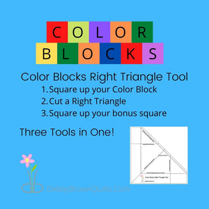 Color Blocks Right Triangle Tool