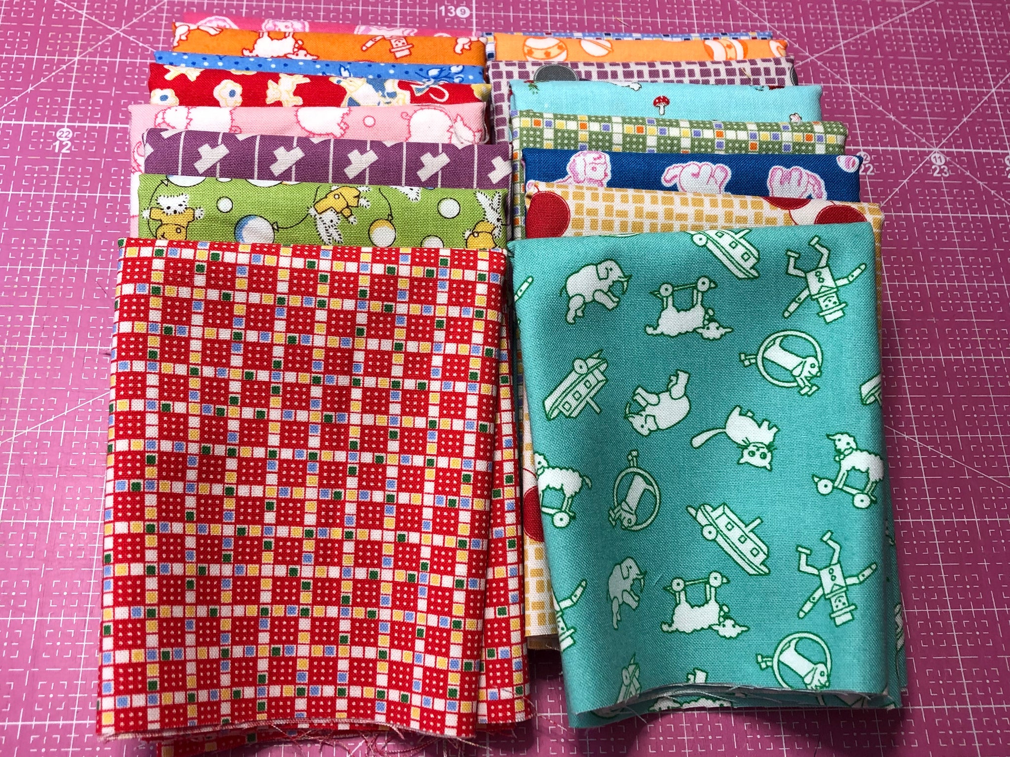 30s Reproduction Cutie Pack (16 fat eighths) – Debby Brown Quilts